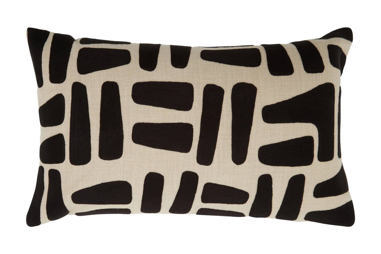 Orsina Bosie Ozella Natural & Black Rectangular Cushion