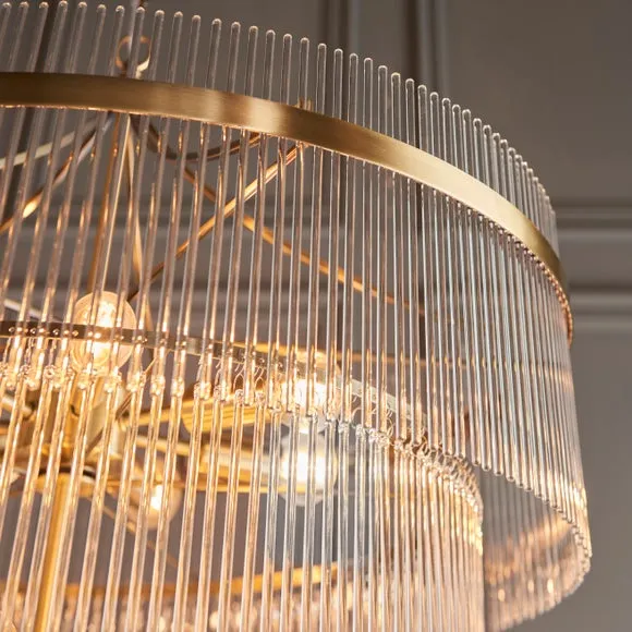 Vogue Langdon Art Deco 16 Light Adjustable Chandelier 3