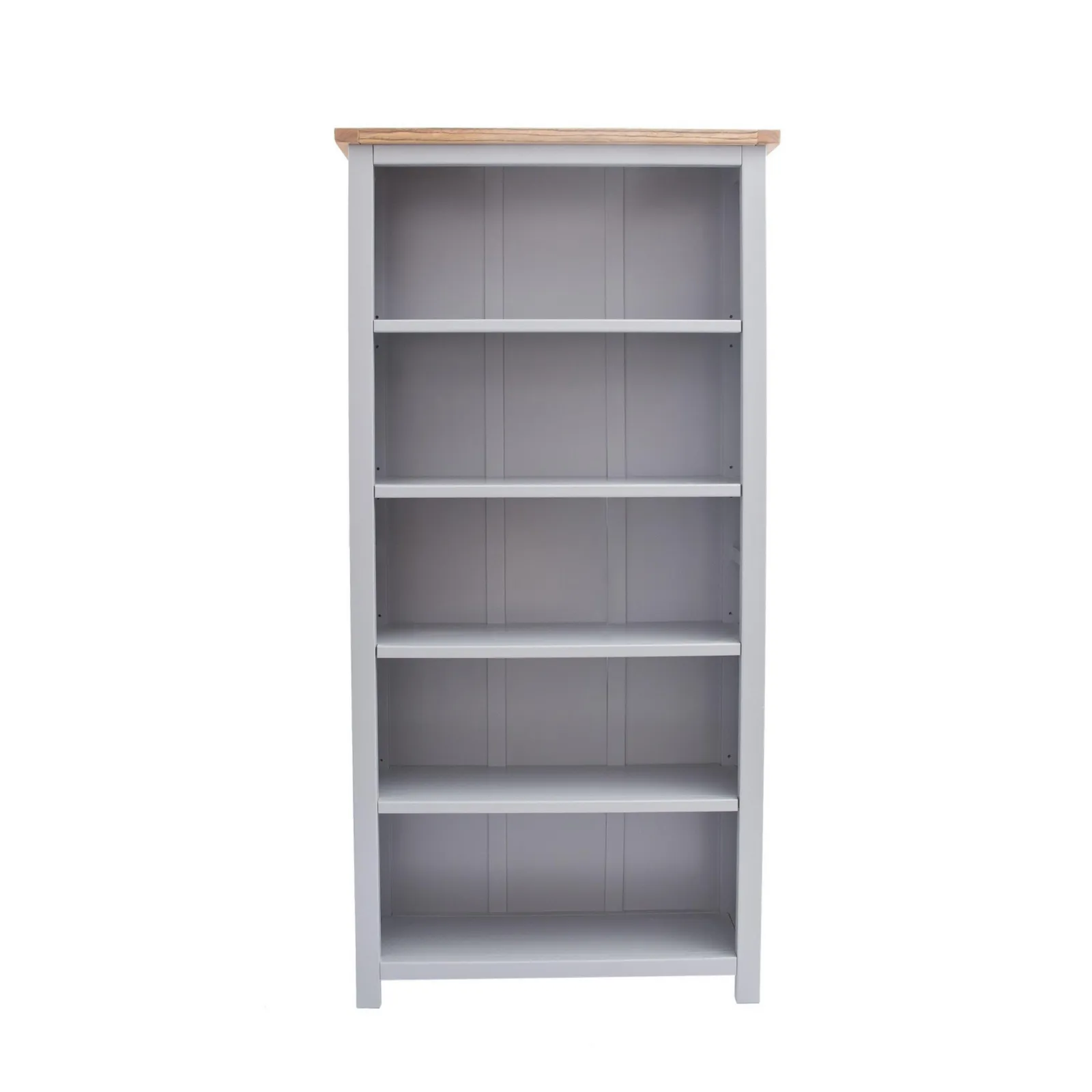 Cabinet Bits Bookcase 180x90x30cm in Grey 1