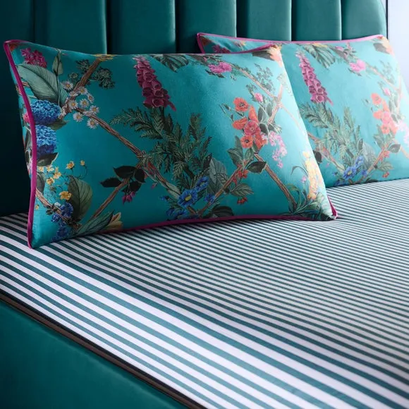 Laurence Llewelyn-Bowen Cotswold Fantasia 100% Cotton Fitted Sheet 1