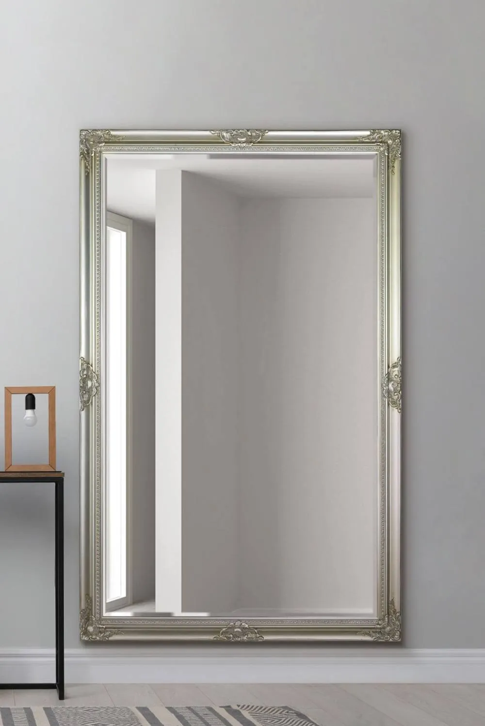 MirrorOutlet Kingsbury Silver Classic Large Wall Mirror 168 x 107 CM 2