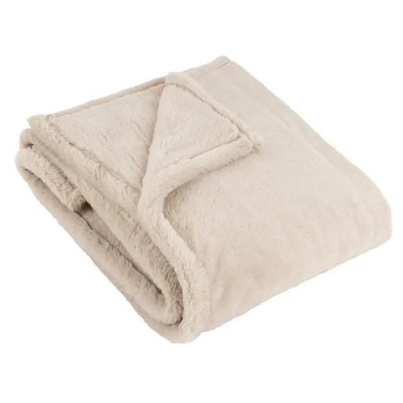 Furn. Kallu Faux Fur Throw Blanket 1