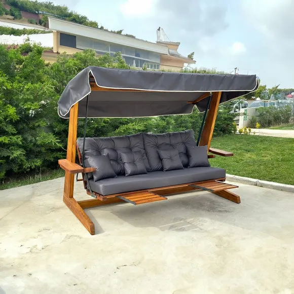 St Andrews 3 Seater Outdoor Swing Seat 5
