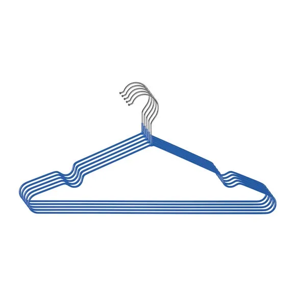 Set of 5 Coated Wire Hangers 3