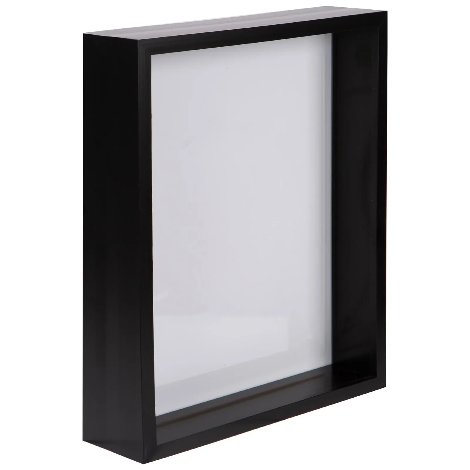 Nicola Spring 3D Deep Box Photo Frame - 8 x 10" - Pack of 1 in Black