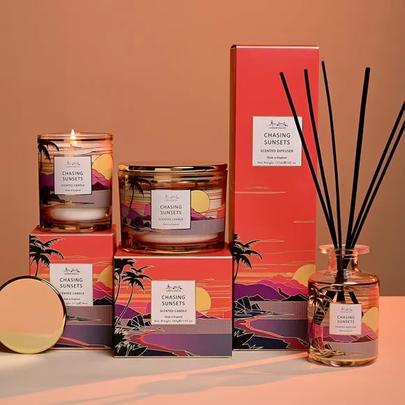 The London Wax Co Chasing Sunsets Multi Wick Candle 3