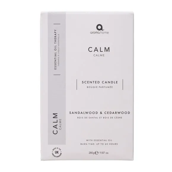 Upper Canada Aroma Home Calm Cedarwood Candle 2