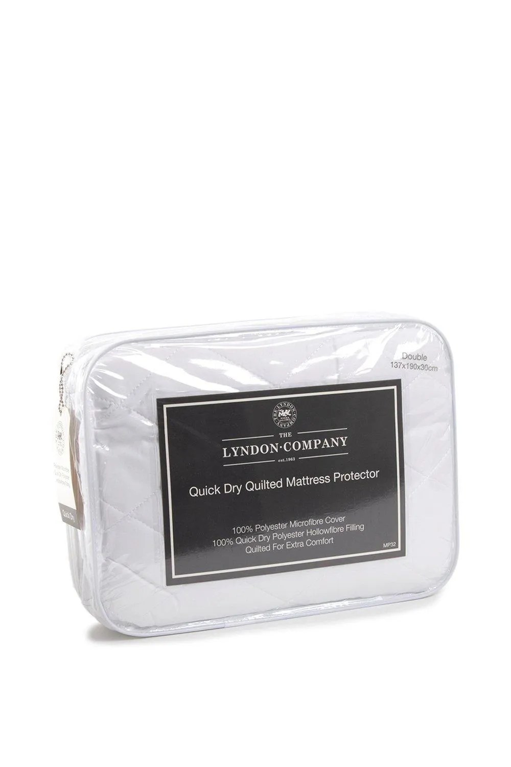 Quick Dry Quilted Pillow Protector Pair