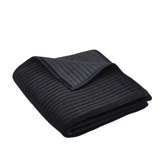 Catherine Lansfield Velvet Pinsonic Bedspread 3