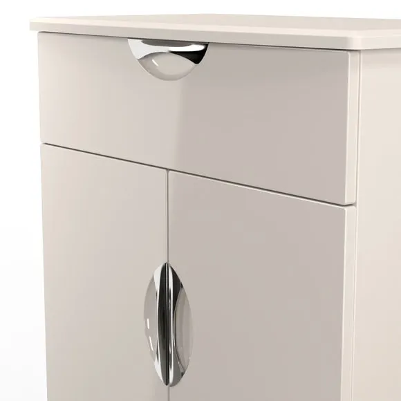 Rowe 2 Door 1 Drawer Small Sideboard 5
