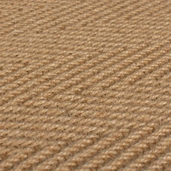 Herringbone Jute Border Rug 3