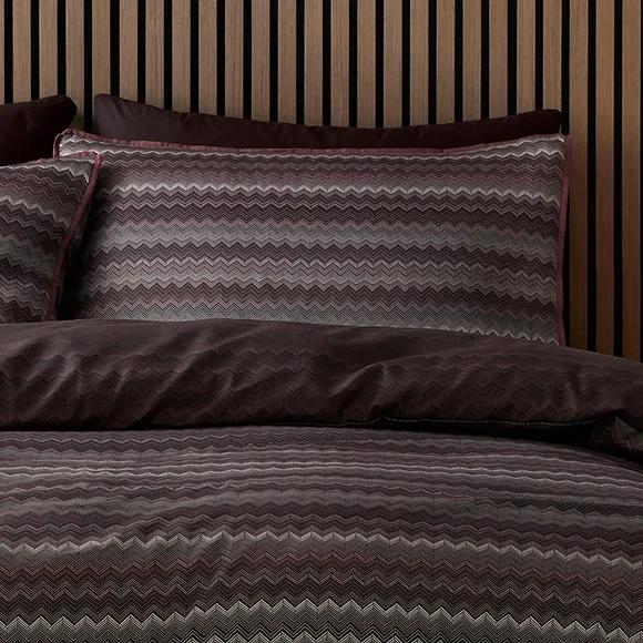 Appletree Chevron Stripe 100% Cotton Duvet Cover & Pillowcase Set 4