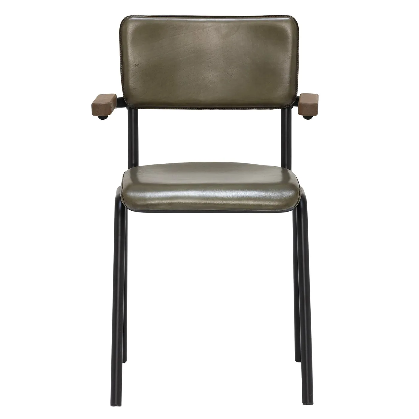 Twyford Chair With Arms, Leather