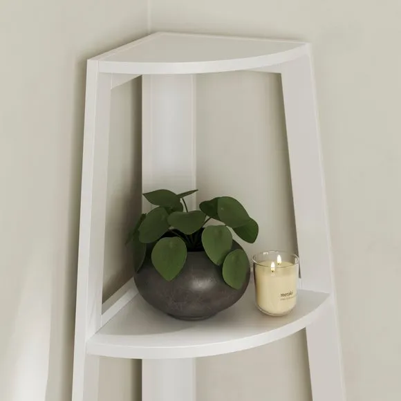 Nautical Corner Ladder Shelving Unit 2