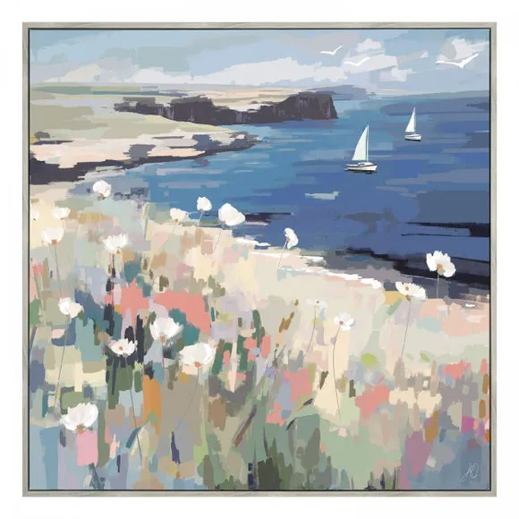 Cedar & Sage On the Breeze Framed Canvas 4