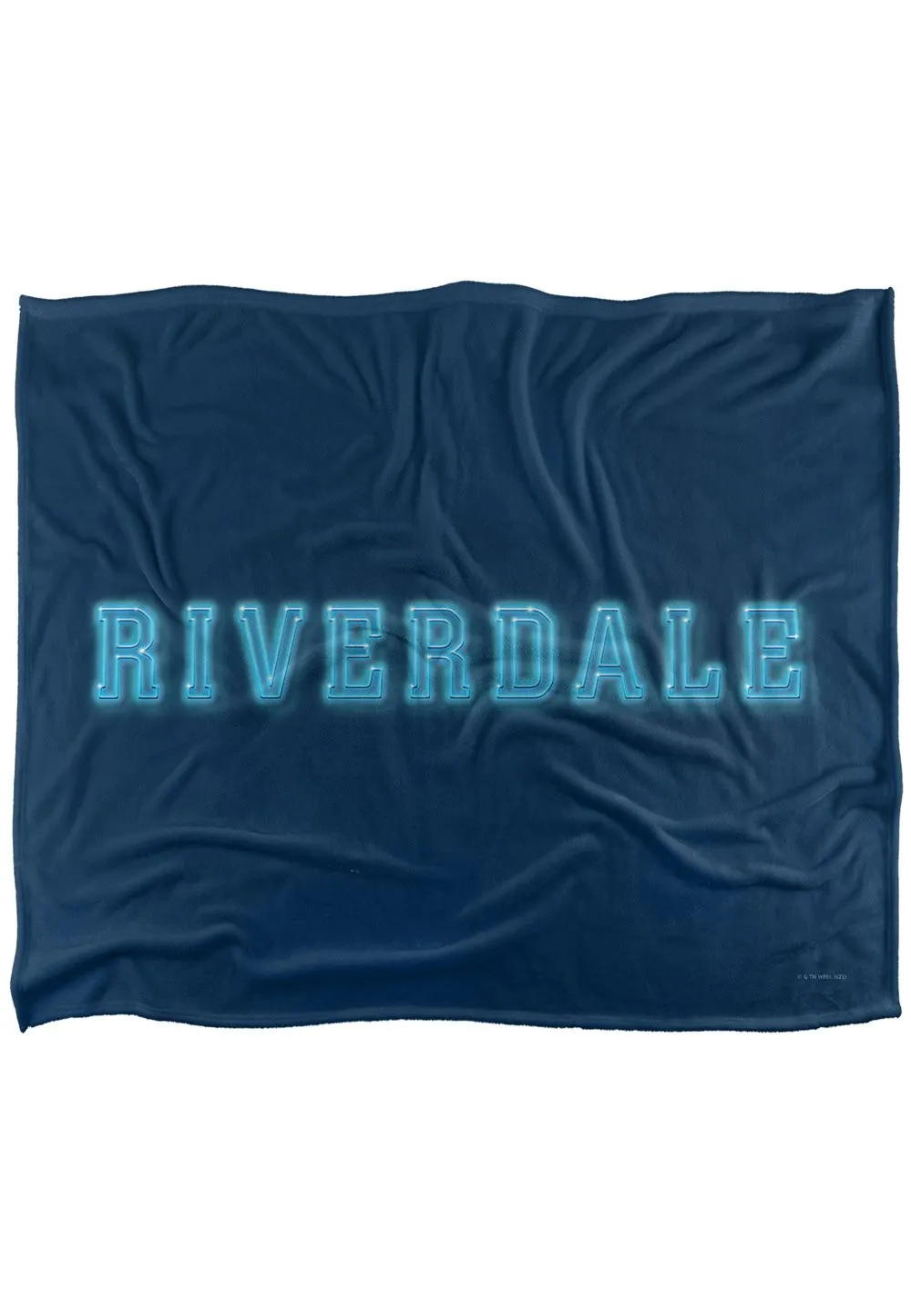 Warner Brothers Riverdale 152x127cm Logo Silky Touch Super Soft Throw Blanket in White