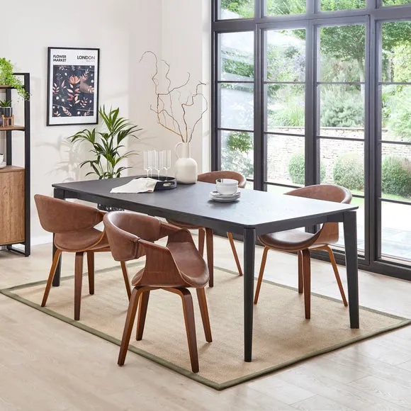 Modena Dining Chair, Faux Leather 2