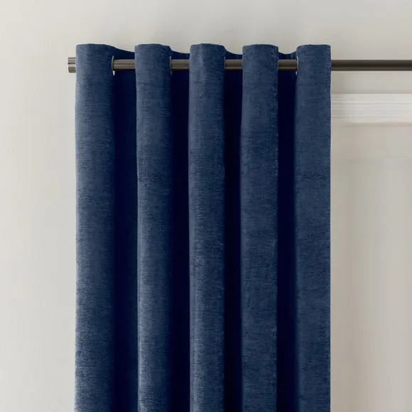 Genoa Blackout Eyelet Door Curtain