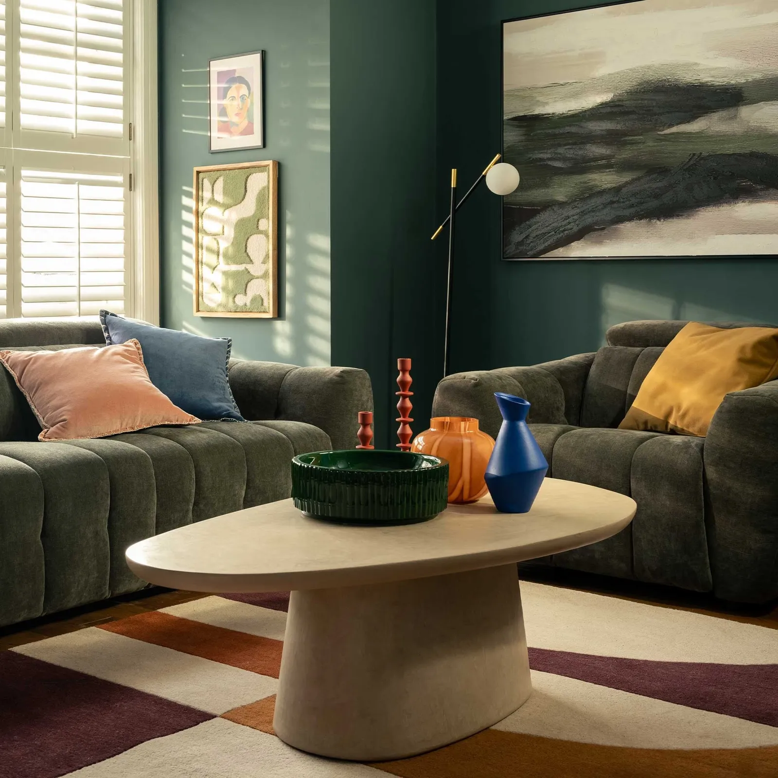Capella Coffee Table 140X70X40Cm, Round, Neutral Wood | Barker & Stonehouse 2