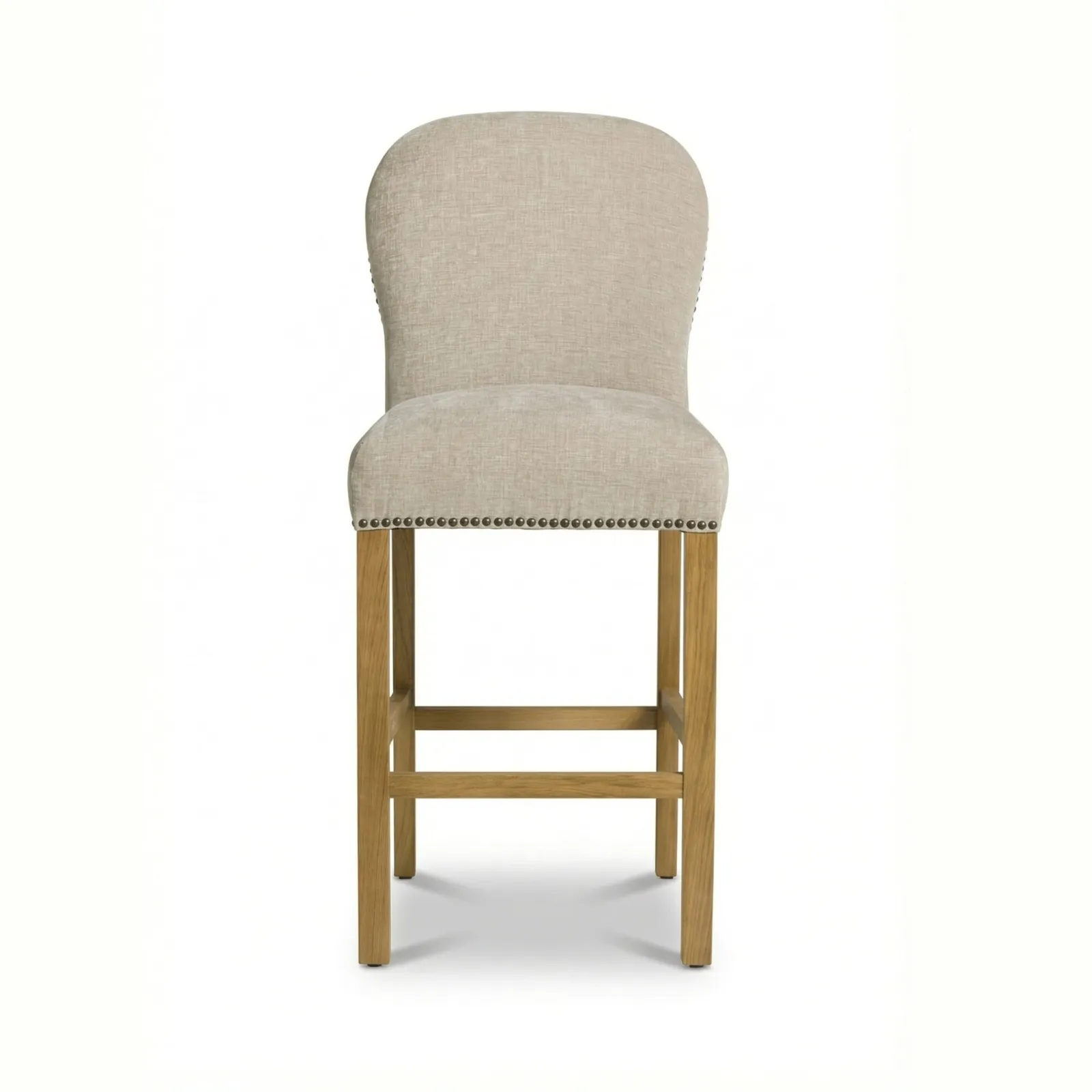 Gable Counter Stool, Neutral Fabric | Barker & Stonehouse 3
