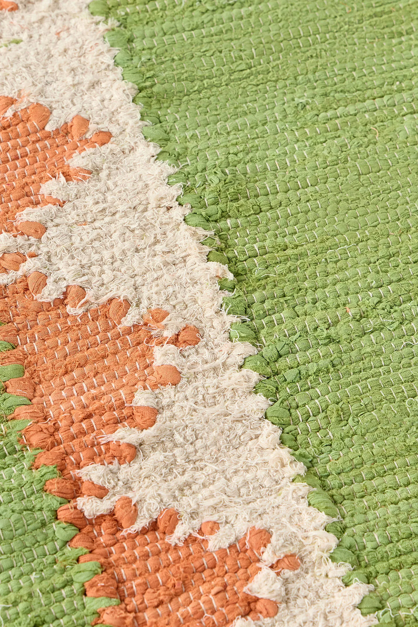Green Border 3x5ft / 90x150cm Rug - Green 2