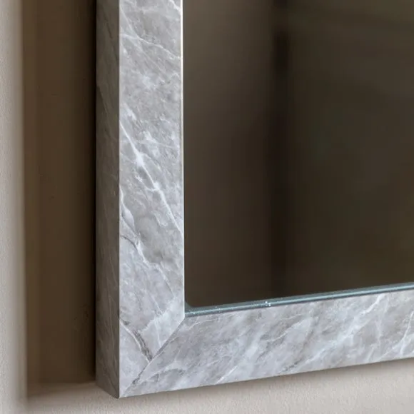 Alora Marbled Rectangle Wall Mirror 2