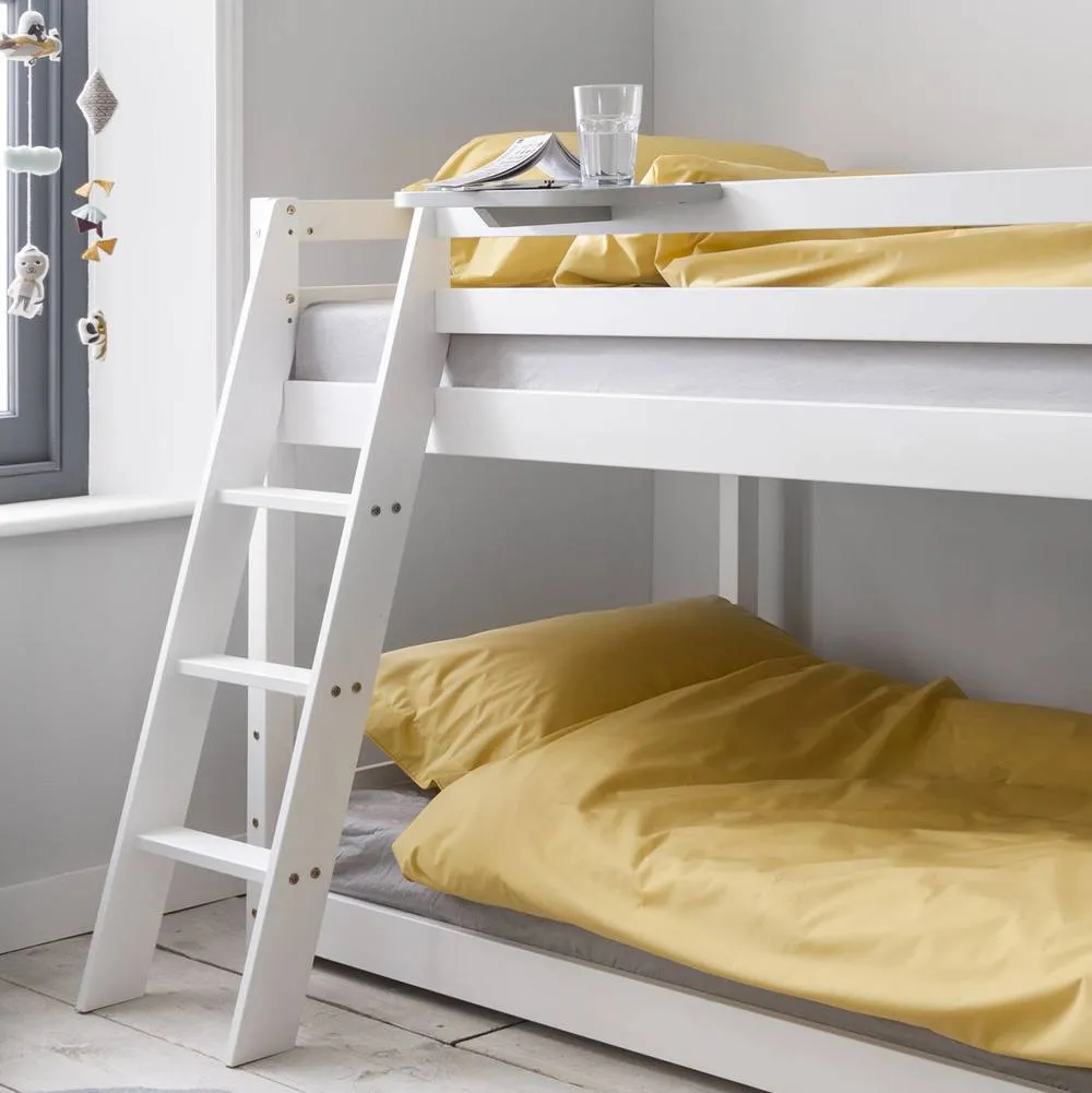 Nöa and Nani Hilda Low Cabin Bed with Bunk Underbed and Play Area in White 5