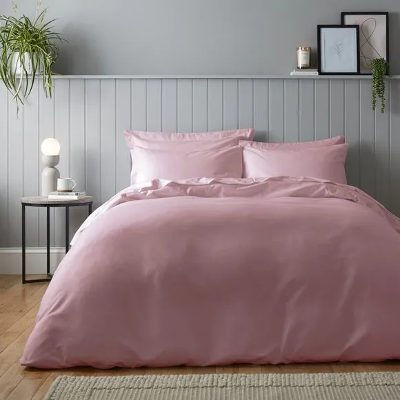Soft & Cosy Luxury 100% Brushed Cotton Duvet Cover & Pillowcase Set 1