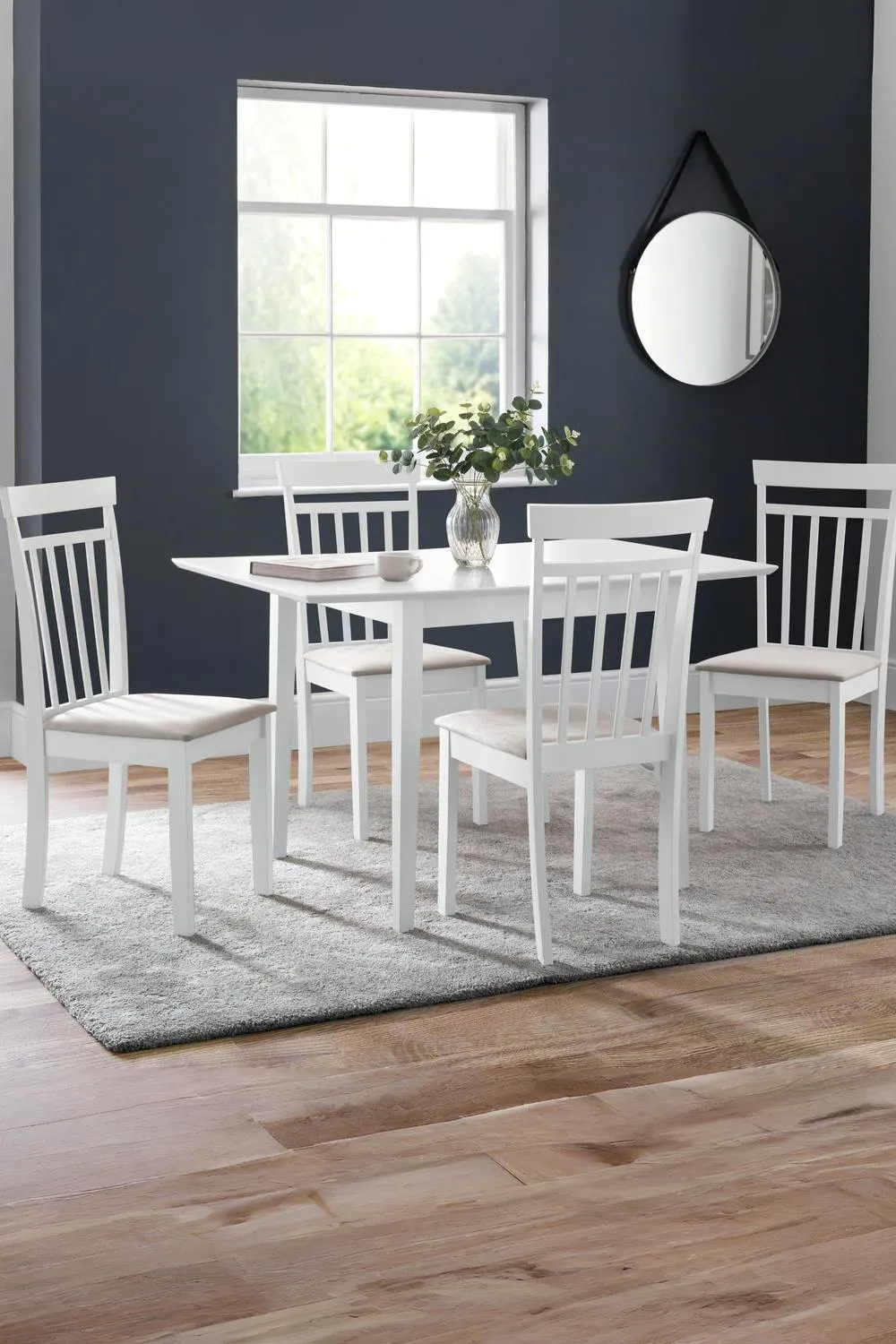 Julian Bowen Coast Dining Chair (Set of 2) in White 2
