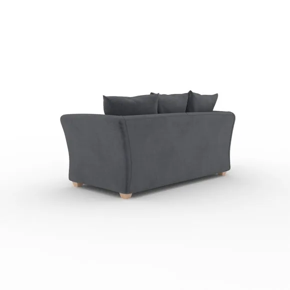 Emmett Velvet 2 Seater Double Sofa Bed 5
