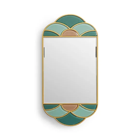 Nouveau Oval Wall Mirror 3