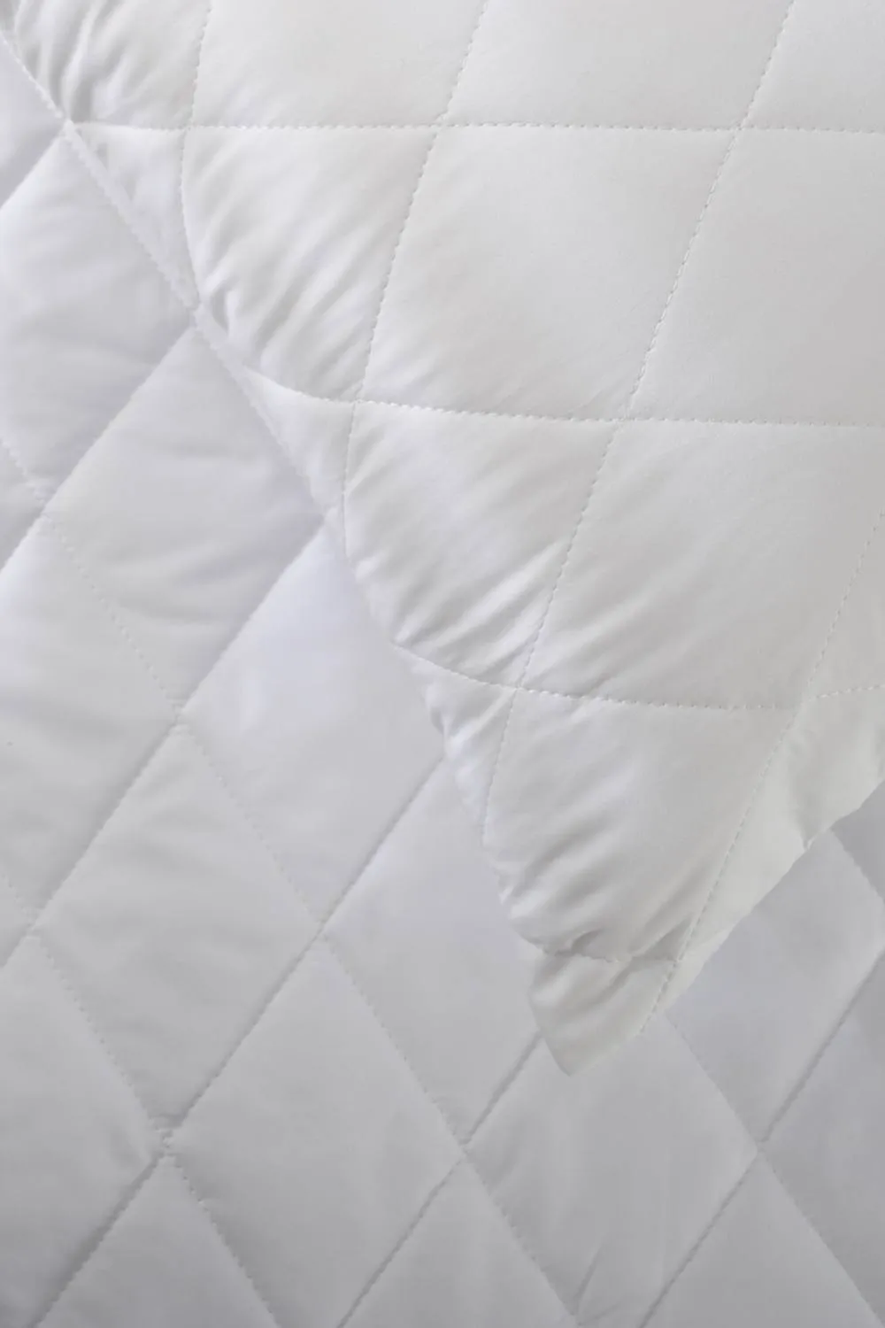 The Lyndon Company Easy Wash Quilted Pillow Protector Pair | Deyongs 1846 in White 3