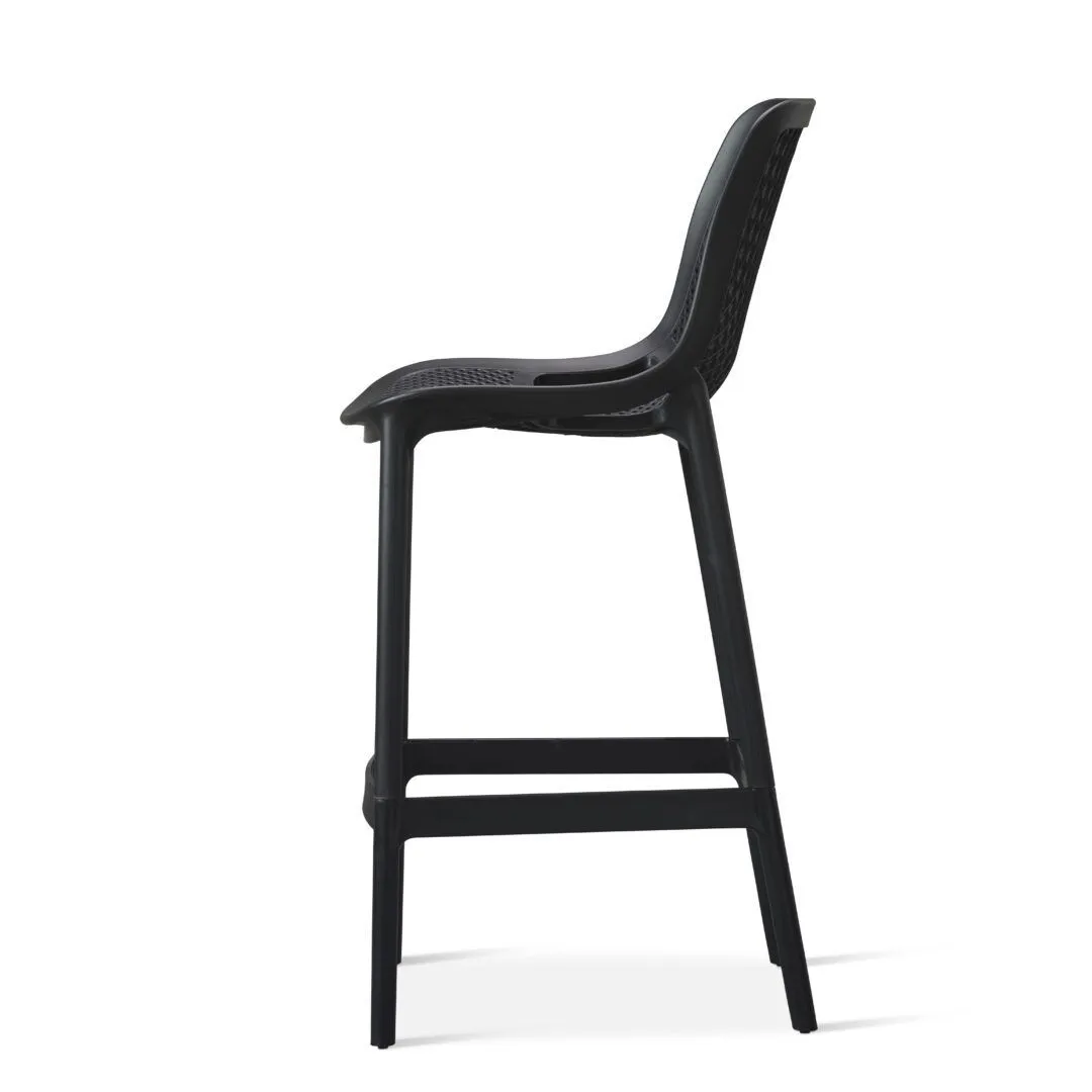 netfurniture Gunez Bar Stool Quality - Black 2