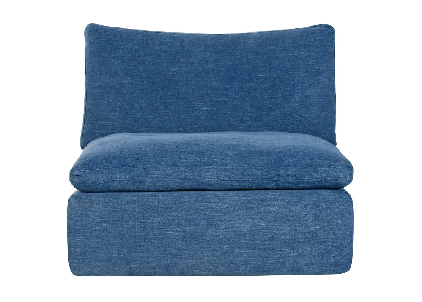 Timothy Oulton Noble Souls Nest 1 Seater Sofa Old Loom Ocean