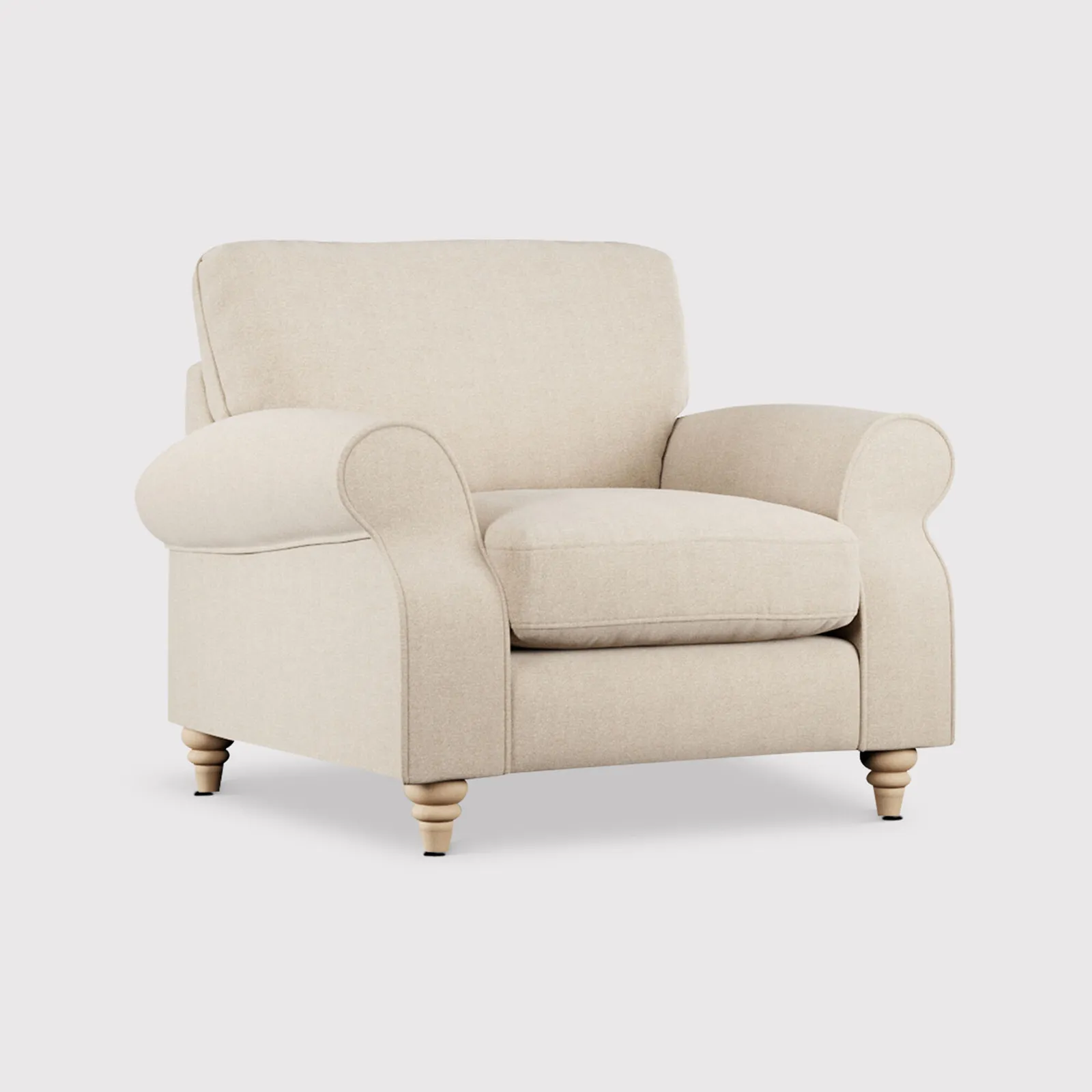 Hattie Armchair, Neutral Fabric | Barker & Stonehouse 1