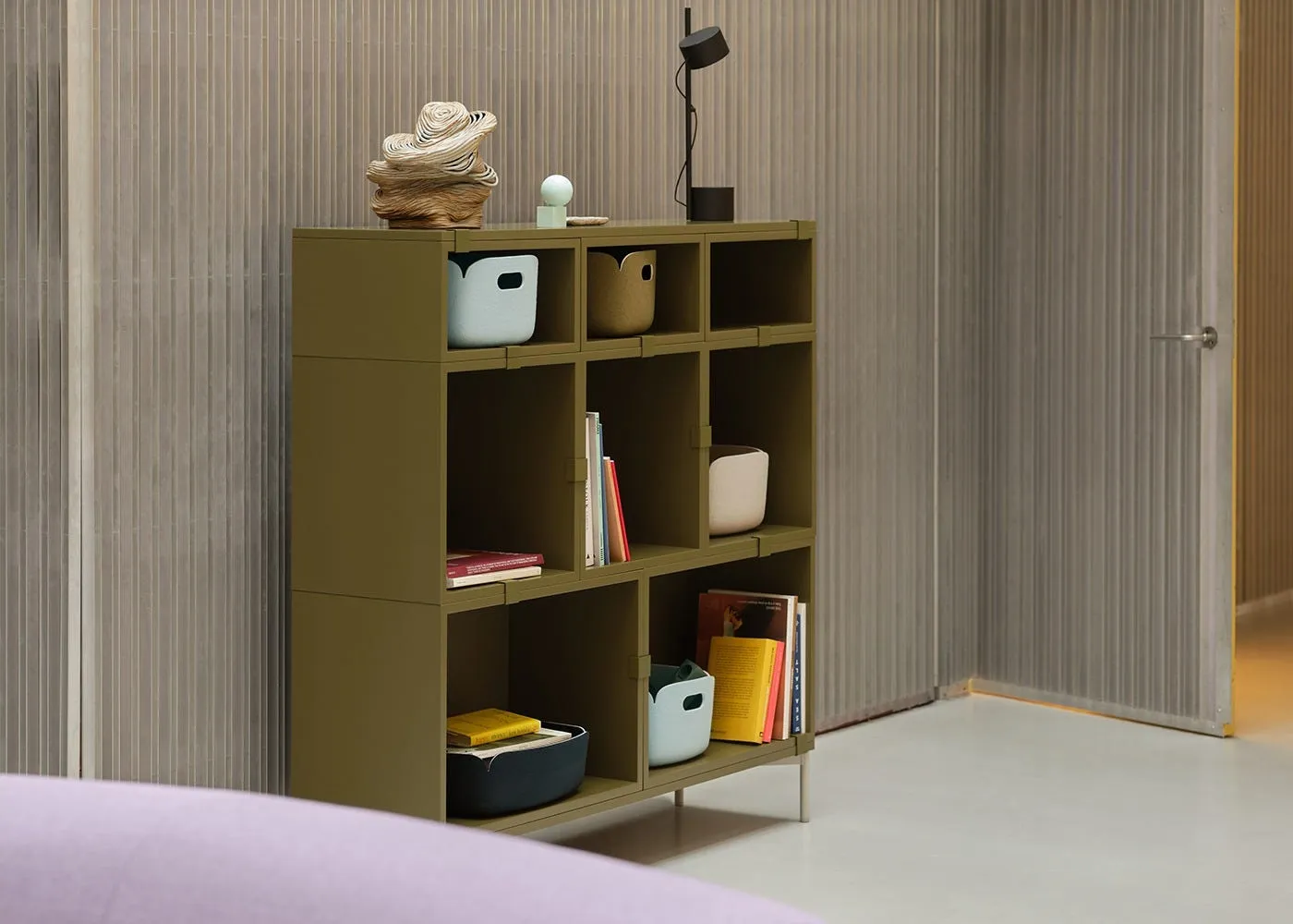 Muuto Stacked Storage System Podium Small Oak 3
