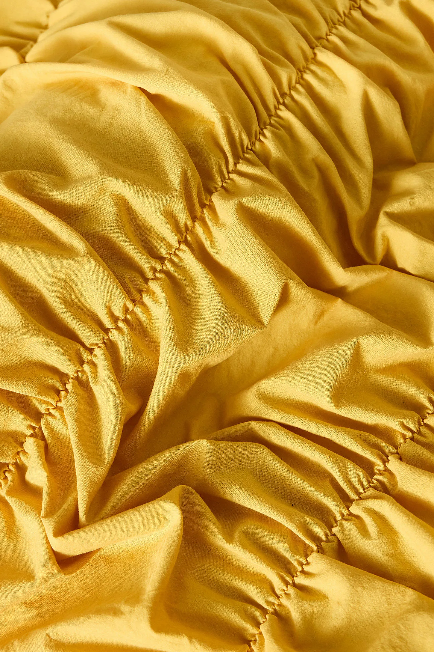Cinched Duvet Set - Dark Yellow 4