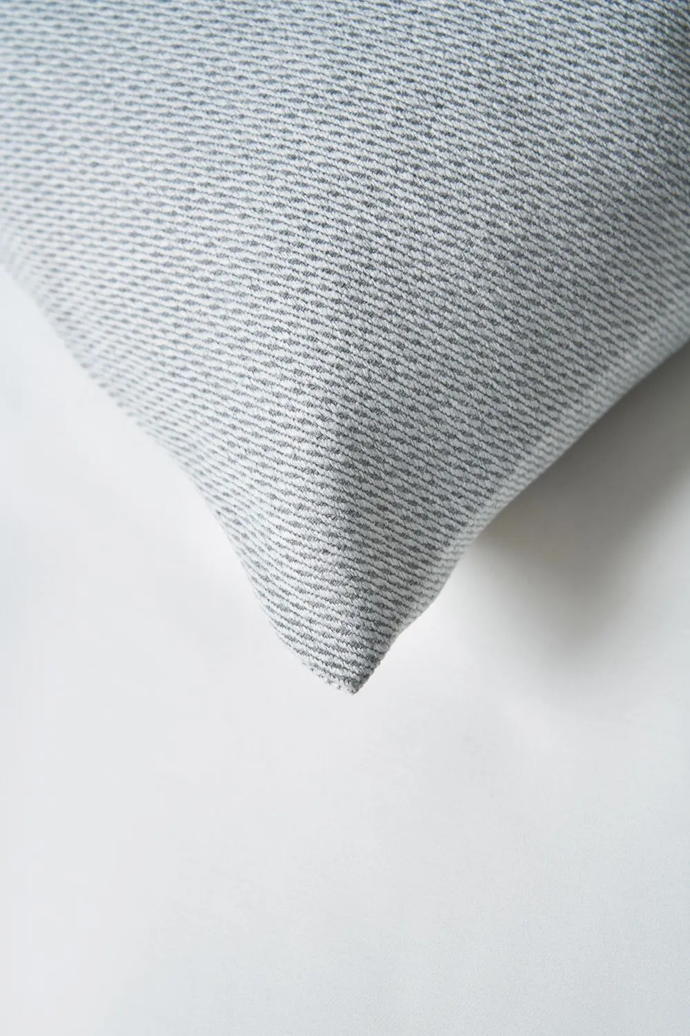 BHS Snow Fleece Cushion in Silver 3