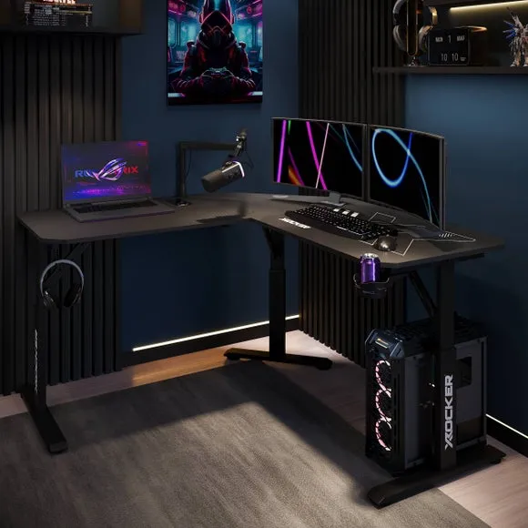 X Rocker Cougar Corner Gaming Desk