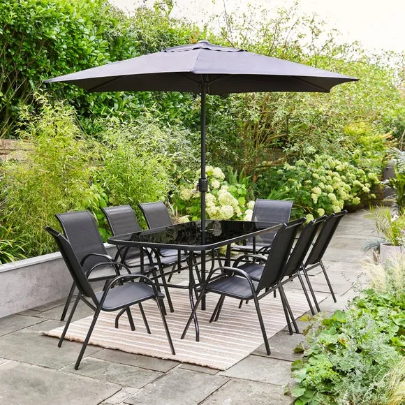 10 Piece Garden Dining Set