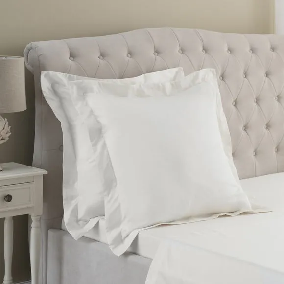 Dorma Classic Cotton Sateen Continental Pillowcase 1