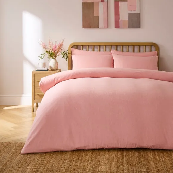 Simply Brushed Cotton Duvet Cover and Pillowcase Set 1