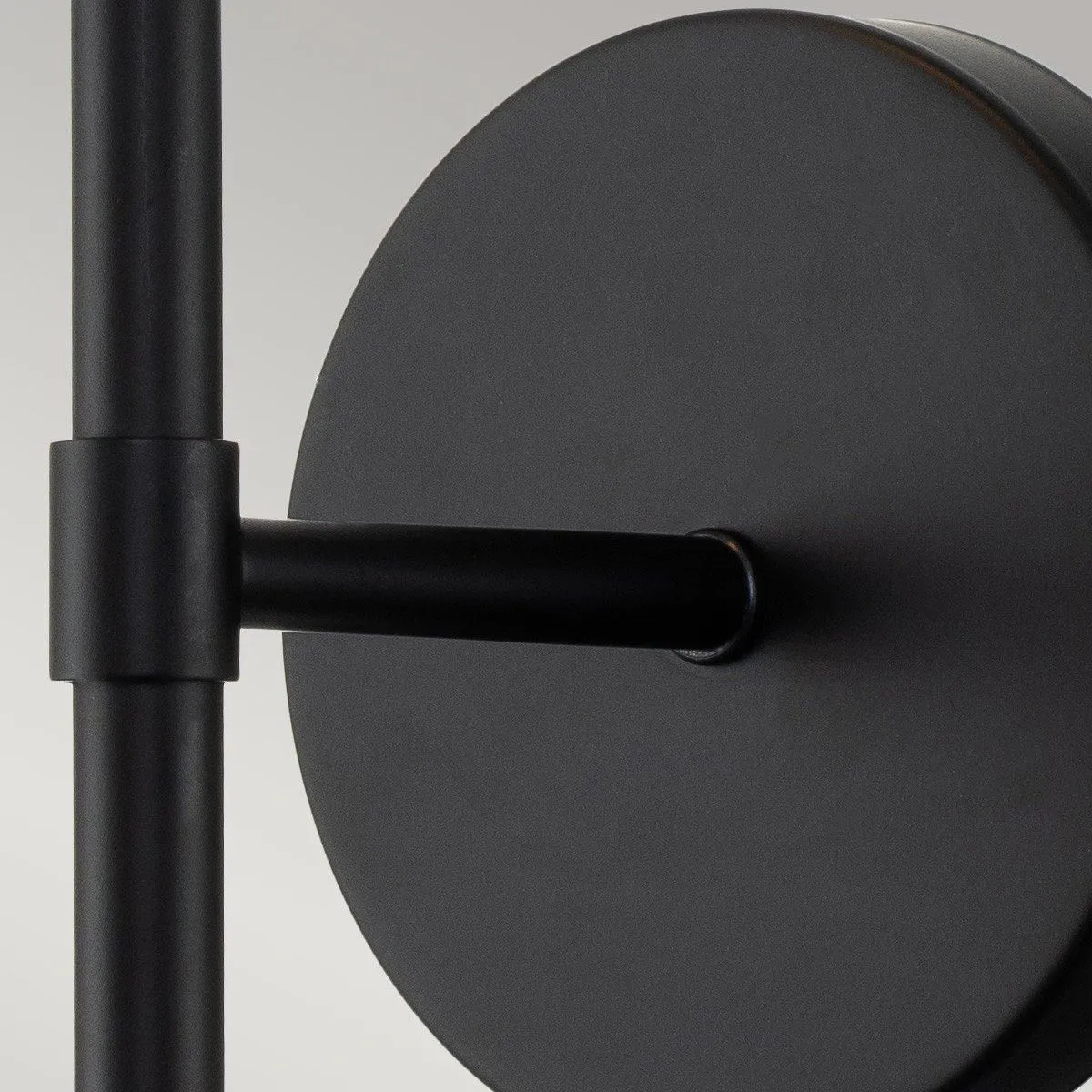 Netlighting Hinkley Hollis Bathroom Wall Lamp Black IP44 2