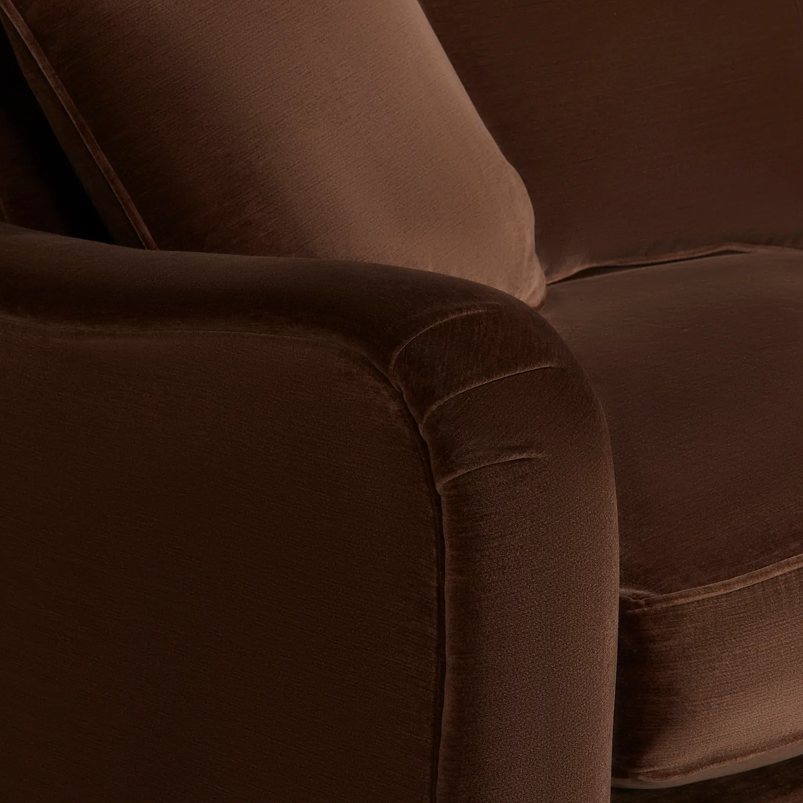 Benedict Medium Sofa, Brown Fabric | Barker & Stonehouse 4