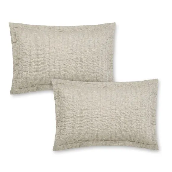 Pineapple Elephant Tamba Jersey Stripe Oxford Pillowcase Pair 3