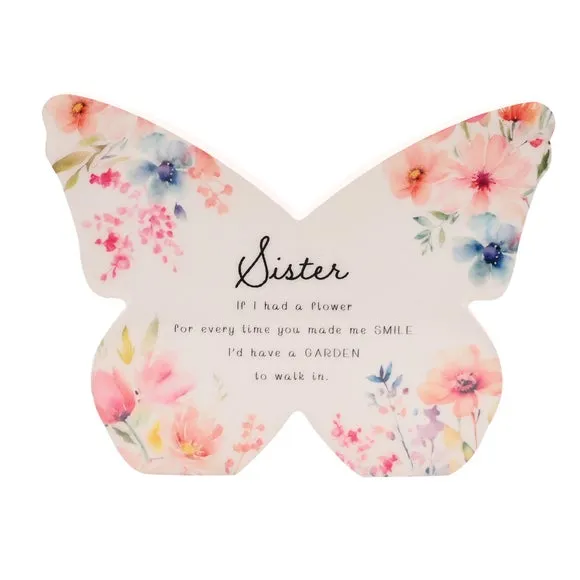 The Cottage Garden Floral Mantel Butterfly Ornament 2