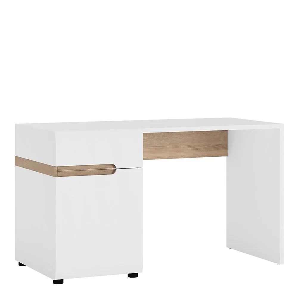 Furniture To Go Chelsea Bedroom Desk/Dressing Table in White