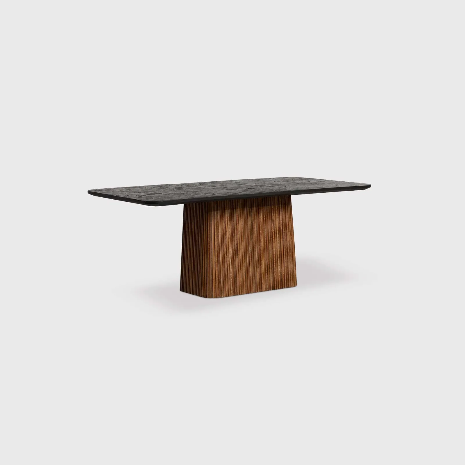 Trinidad Pedestal Dining Table 200X100, Teak Wood | Barker & Stonehouse
