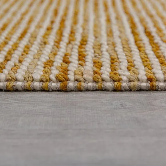 Nico Wool Woven Stripe Rug 4