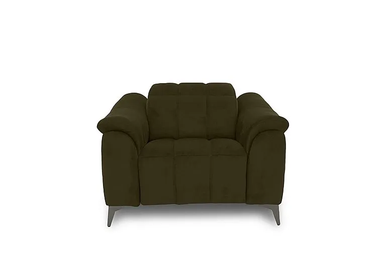 Angelo Fabric Power Recliner Chair with Power Headrest